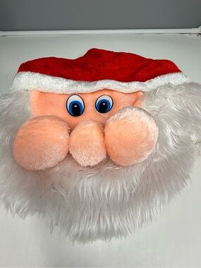 3D Santa Toilet Seat Cover - Only used to show for picture.
